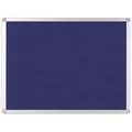 Bi-Silque Bi-silque S.A BVCFA05439214 36 x 48 in. Ayda Fabric Bulletin Board - Blue BVCFA05439214
